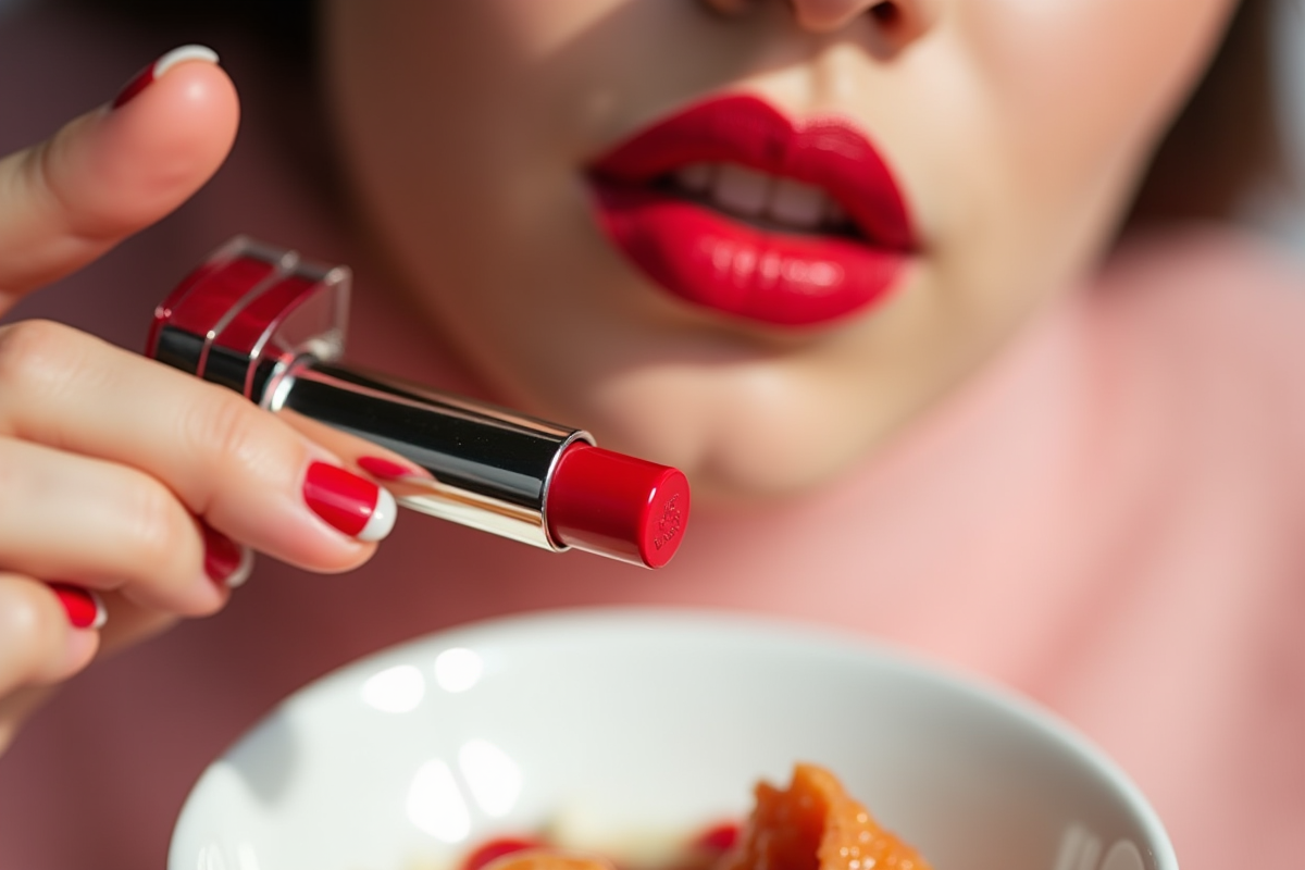 lipstick tenue