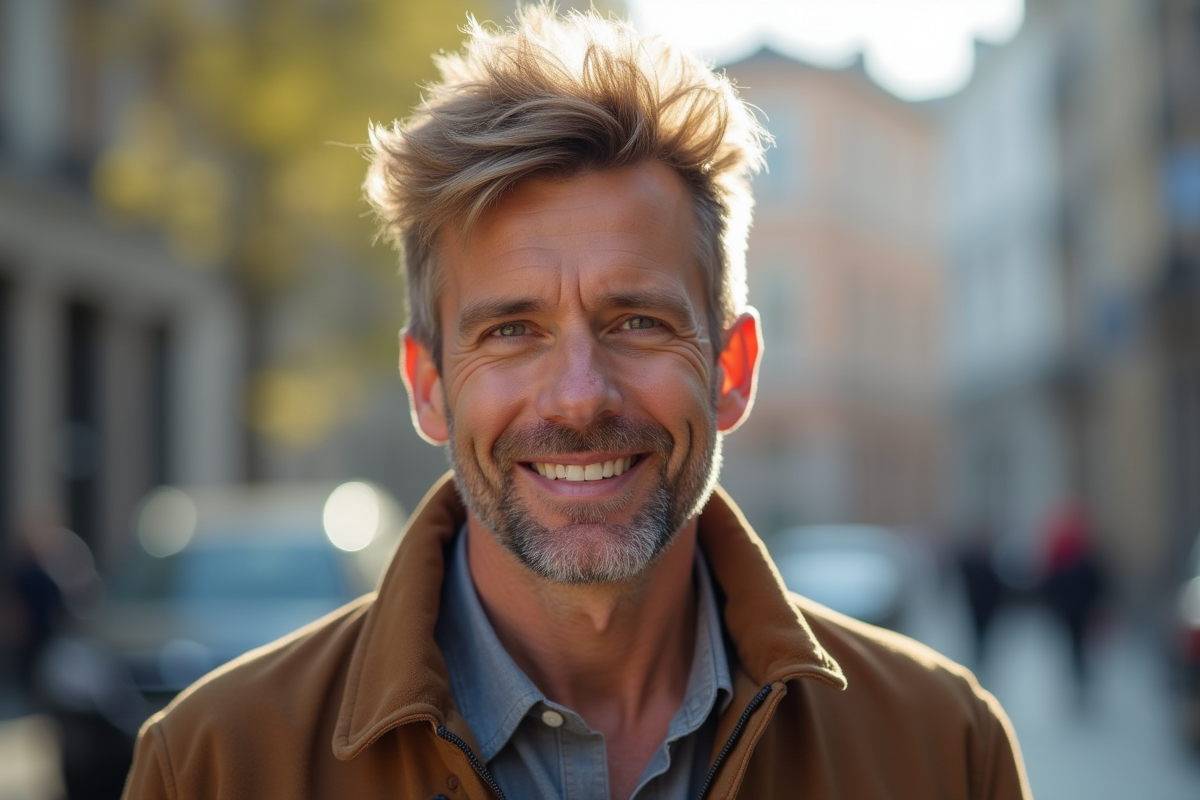 coiffure masculine